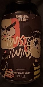 Twisted Twins Bitter Black Lager