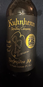 Double Bourbon Barrel-Aged Barleywine Ale Motor City Gas
