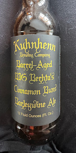 Barrel-Aged BIG Berhtaâs Cinnamon Buns Barleywine Ale