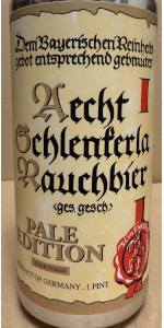Aecht Schlenkeria Rauchbier-Pale Edition