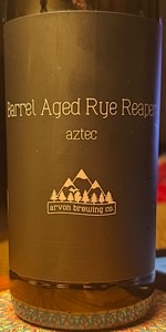 Barrel Aged Rye Reaper: aztec