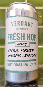 Fresh Hop 2025 (Citra, Krush, Mosaic, Simcoe)