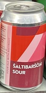 Å altibarÅ¡Äiai Sour