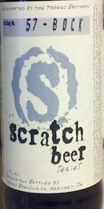 Scratch Beer 57 - 2012 (Weizenbock)