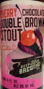 Cherry Chocolate Double Brown Stout