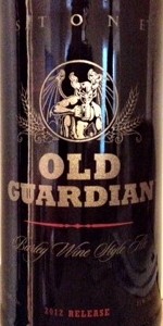 Old Guardian Barley Wine Style Ale (2012)