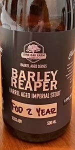 Barley Reaper, Barrel Aged Imperial Stout