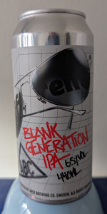 Blank Generation IPA
