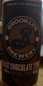 Black Chocolate Stout (8.4 European version)