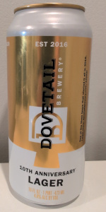10th Anniversary Lager