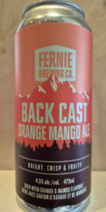 Black Cast Orange Mango Ale