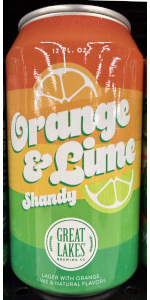 Orange & Lime Shandy