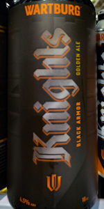 Wartburg Knights - Black Armor Golden Ale