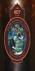 Mea Magna Culpa Vieillie En FÃ»t De Bourbon