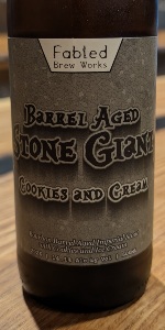 Barrel Aged Stone Giant Cookies and Cream