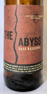 The Abyss 2013 Reserve