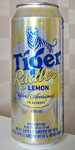 Tiger Radler Lemon