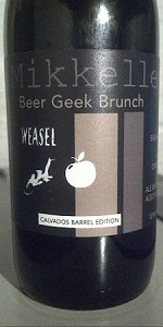 Beer Geek Brunch Weasel - Calvados Edition