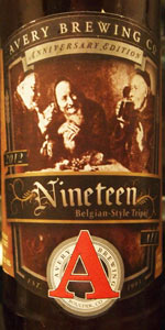 Avery Anniversary Ale - Nineteen