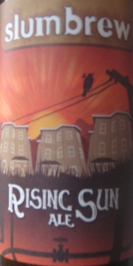 Slumbrew Rising Sun Ale