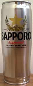 Sapporo Original Draft Beer