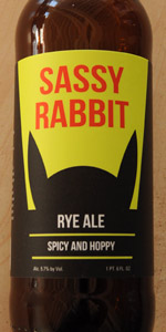 Sassy Rabbit Rye Ale