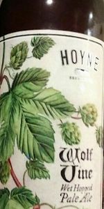 Wolf Vine Wet Hopped Pale Ale