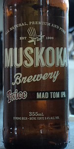 Twice As Mad Tom IPA