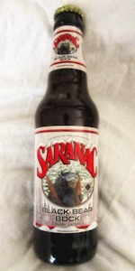 Saranac Black Bear Bock