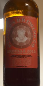 Ardelle Christmas Ale 2012