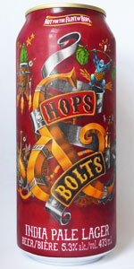 Mad & Noisy Brewing Hops & Bolts India Pale Lager