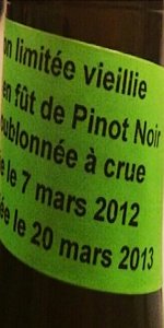 Diable Au Corps (FÃ»t De Pinot Noir)