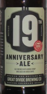 19th Anniversary Ale