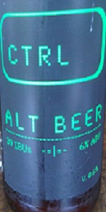 CTRL Alt Beer