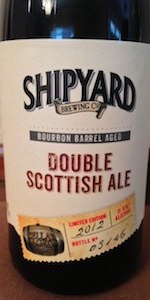Bourbon Barrel-Aged Double Scottish Ale