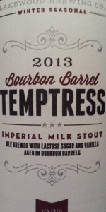 Bourbon Barrel Temptress