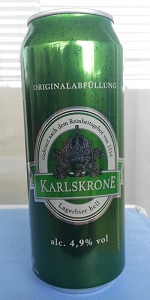 Karlskrone Lagerbier Hell