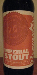 Bourbon Barrel Aged Imperial Stout