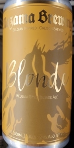 Belgian Style Blonde Ale