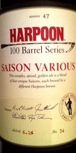 100 Barrel Series #47 - Saison Various