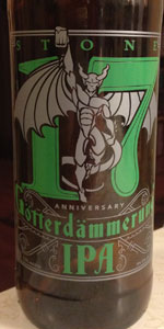 17th Anniversary GÃ¶tterdÃ¤mmerung IPA