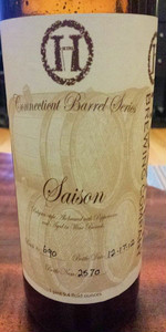 Connecticut Barrel Aged Saison